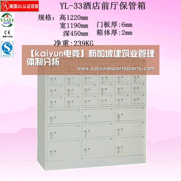 【kaiyun电竞】新加坡建筑业管理体制分析(图2) 开云电竞